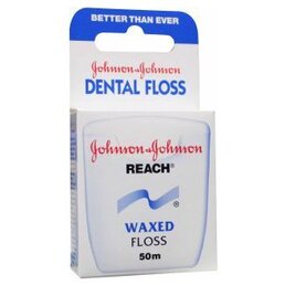 Johnson & Johnson Reach Waxed Floss, 50 m