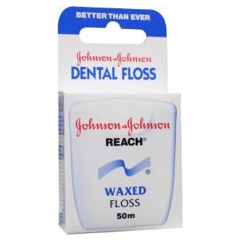 Johnson & Johnson Reach Waxed Floss, 50 m