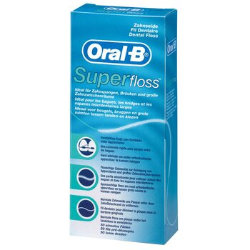 Oral-B Super Floss, 50 stuks per verpakking
