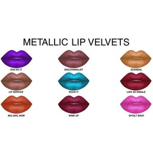 Sacha Metallic Lip Velvet