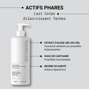 NUHANCIAM Lait Corps Éclaircissant Taches