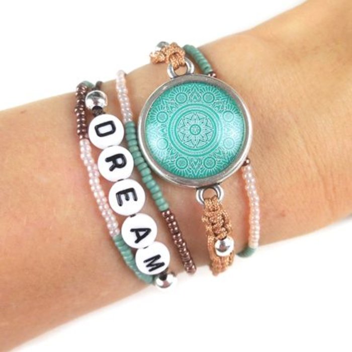 Macramé Button Bracelet Inspiratie0010