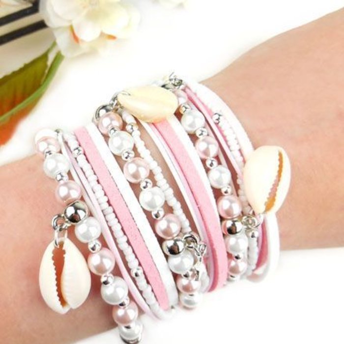 Kauri Schelpjes 15mm Naturel, 10 stuks