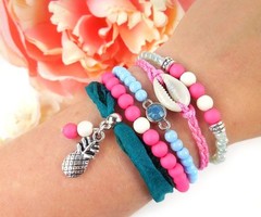 Ibiza Armband met Magneet Sluiting - Video Workshop