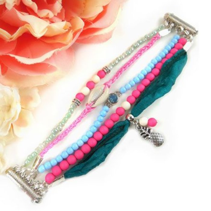 Ibiza Bracelet with Magnetic Closure Inspiratie0234