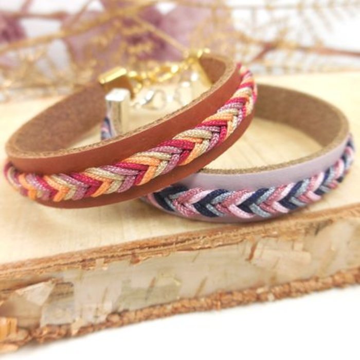 Create A Leather Bracelet With Fishbone Braid inspiratie0336