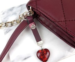 Make A Keychain From Leather And Beads