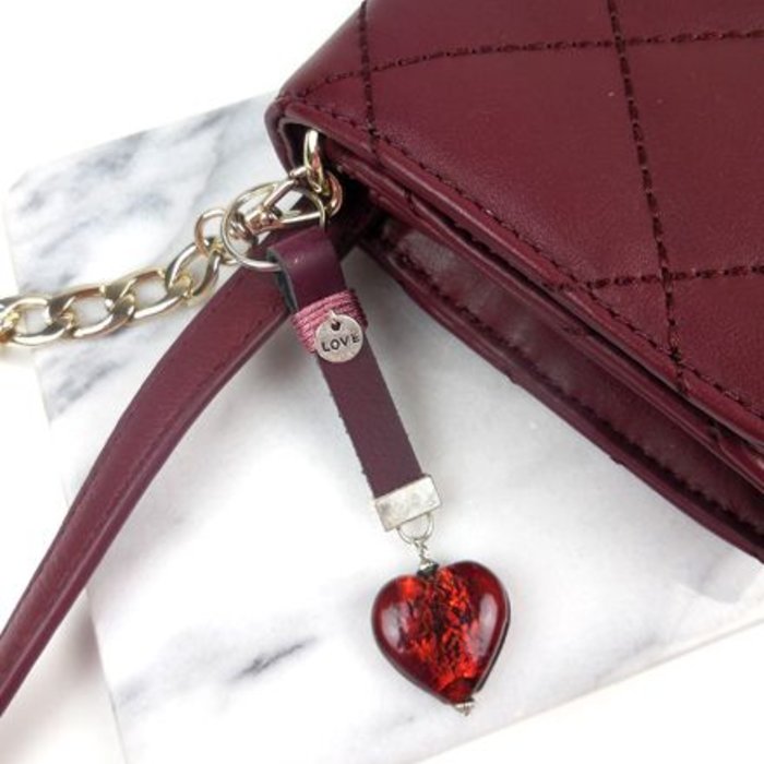 Sleutelhanger Maken van Leer en Kralen inspiratie0347