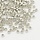 Crimp Beads Silver Nickel Free 2.5mm, 80 pieces