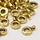 10 pcs Gold Bailbead with Eyelet 6x2mm