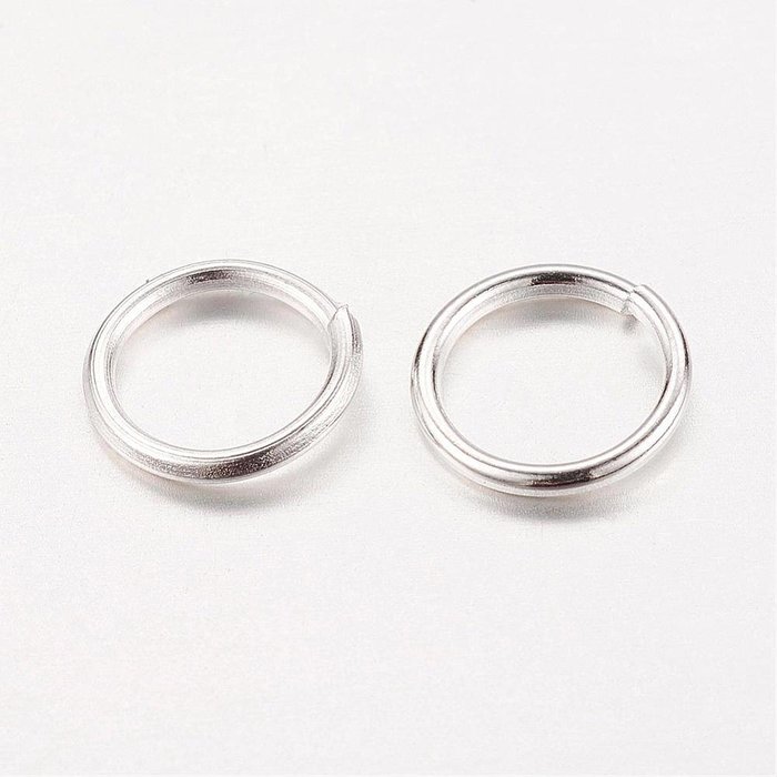 Jumpring Zilver Kleur 4mm, 100 stuks