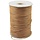 Waxed Cord Light Brown 1mm, 3 meter