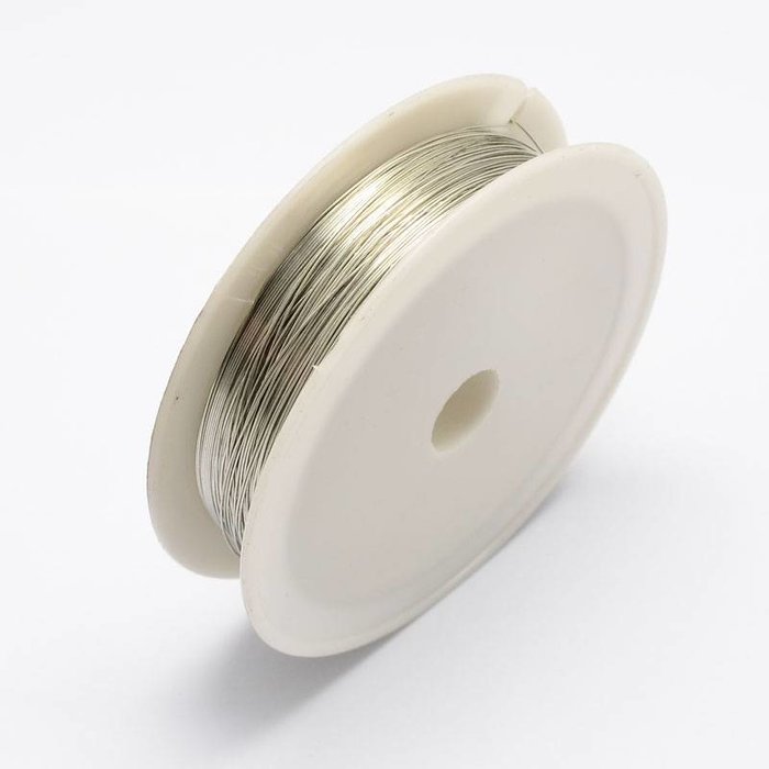 20 m Wire for Jewellery Silver 0.3mm
