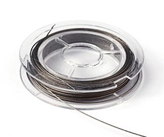 10 meter Steel Beading Wire 0.45mm