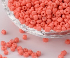 7 gram Rocailles Koraal Roze 2mm