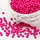 0005* Seed Beads Fuchsia Pink 2mm, 7 grams