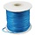 Blue waxed cord 1mm, 3 meters