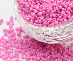 7 gram Rocailles Roze 2mm