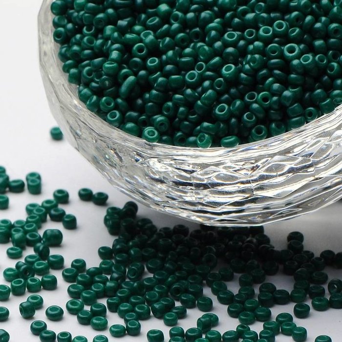 0007* 7 grams Seed Dark Green 2mm