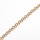 1 meter Stainless Steel Jasseron Schakel Ketting Goud 2x2.5mm - A04*