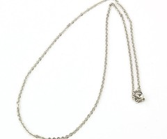 Stainless Steel Kettinkje 2mm Zilver 38cm