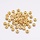 Spacer Beads Gold Plated Rondelle 4x2mm, 20 stuks