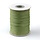 Waxkoord Olijf Groen 1mm, 3 meter