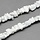 Natural Stone Chip Beads Howlite 4-10mm, strand 80cm circa 200 pieces