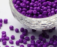 7 grams Purple Seed Beads 2mm