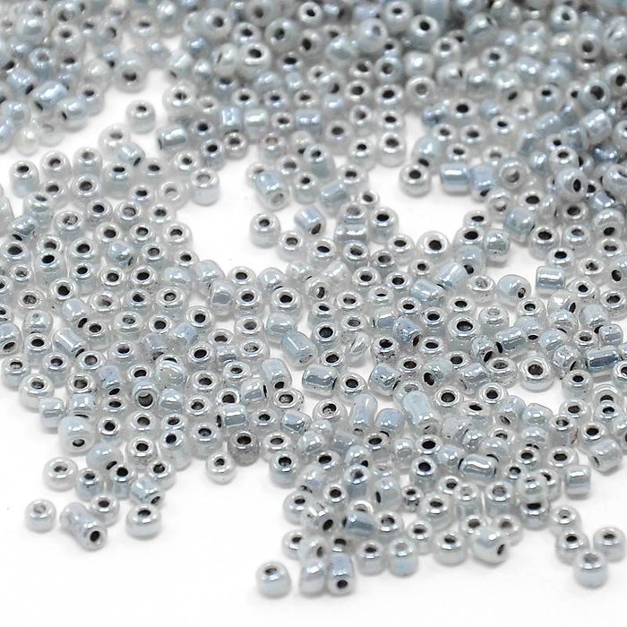 0017* 7g Seed Beads 2mm Gray