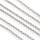 Stainless Steel Chain Silver 3mm, 1 meter