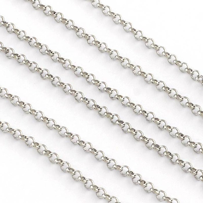 Silver 3mm chain Clearance