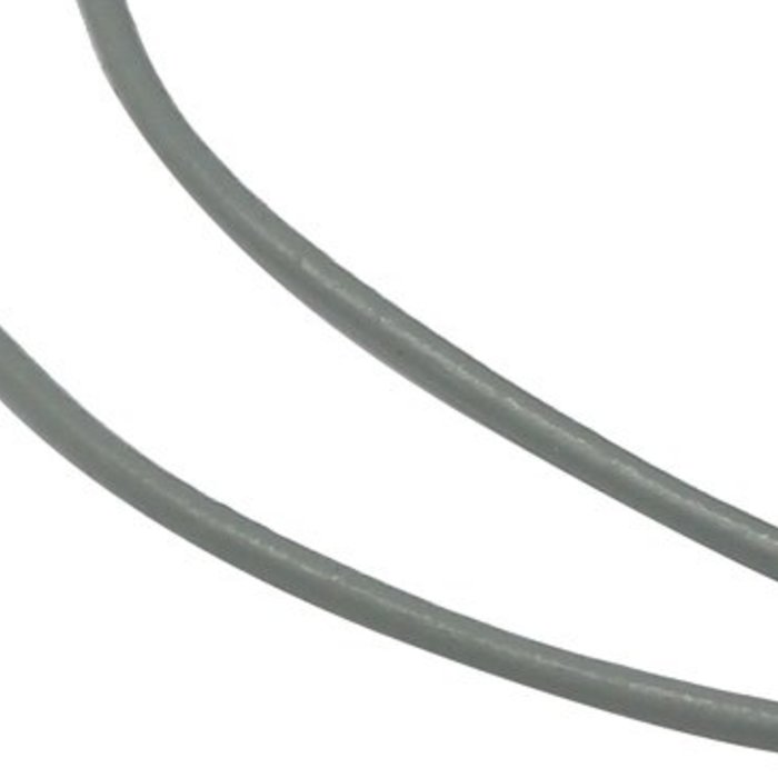 DQ Leer 1mm Grijs, 3 meter