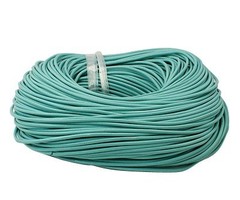 3 meters DQ Leather 1mm Cyan