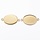 Stainless Steel Tussenzetsel Goud 25x14mm voor 18x13mm Cabochon, 3 stuks