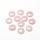 Natural Rozenkwarts Edelsteen Cabochon 10mm