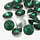 Rivoli Pointstone 12mm Emerald
