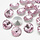 Rivoli Pointstone 12mm Light Rose