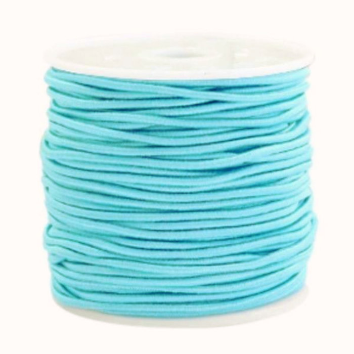 Elastic 1.5mm Aqua  Blue, 1 meter