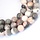 Natural Zebra Jasper Beads 4mm, strand of 82 pieces