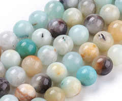 Amazonite Beads 8mm, strand 40 pieces