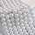 Glassbeads 4mm White, 190 pieces