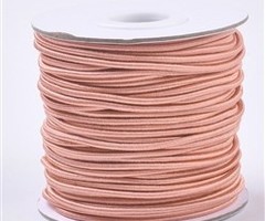 Elastic 1.5mm Coral Pink, 1 meter