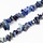 Natural Lapis Lazuli Chips Beads 4x10mm, circa 190 pieces, strand 80cm