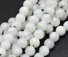 Natural Moonstone Beads 8mm, strand 42 pieces