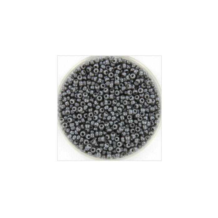 Miyuki Seed Beads 11/0 Opaque Luster Smoke, 5 grams