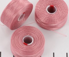 C-lon thread 0.3mm Pink, 71 meters