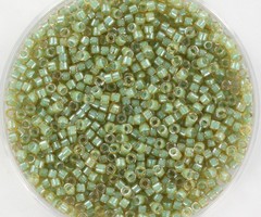 Miyuki Delica's 11/0 Luminous Asparagus Green, 7.2 gram