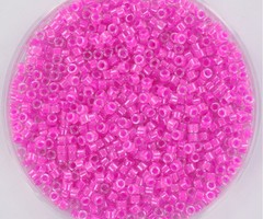 Miyuki Delica's 11/0 Luminous Hot Magenta, 7.2 gram