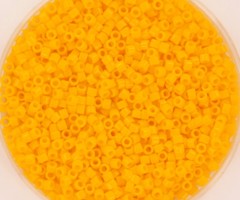 Miyuki Delica's 11/0 Opaque Canary, 7.2 grams